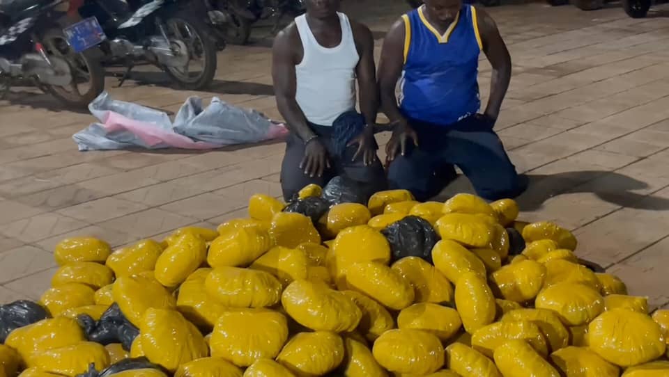 Two Arrested with 170 Parcels of Suspected Indian Hemp in Northern Region