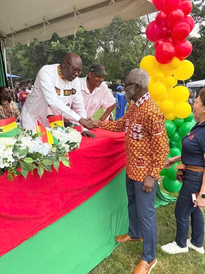Hon. Opong-Fosu Calls for National Unity, "Brain Gain" in Address to Ghanaian Diaspora at Chicago GhanaFest