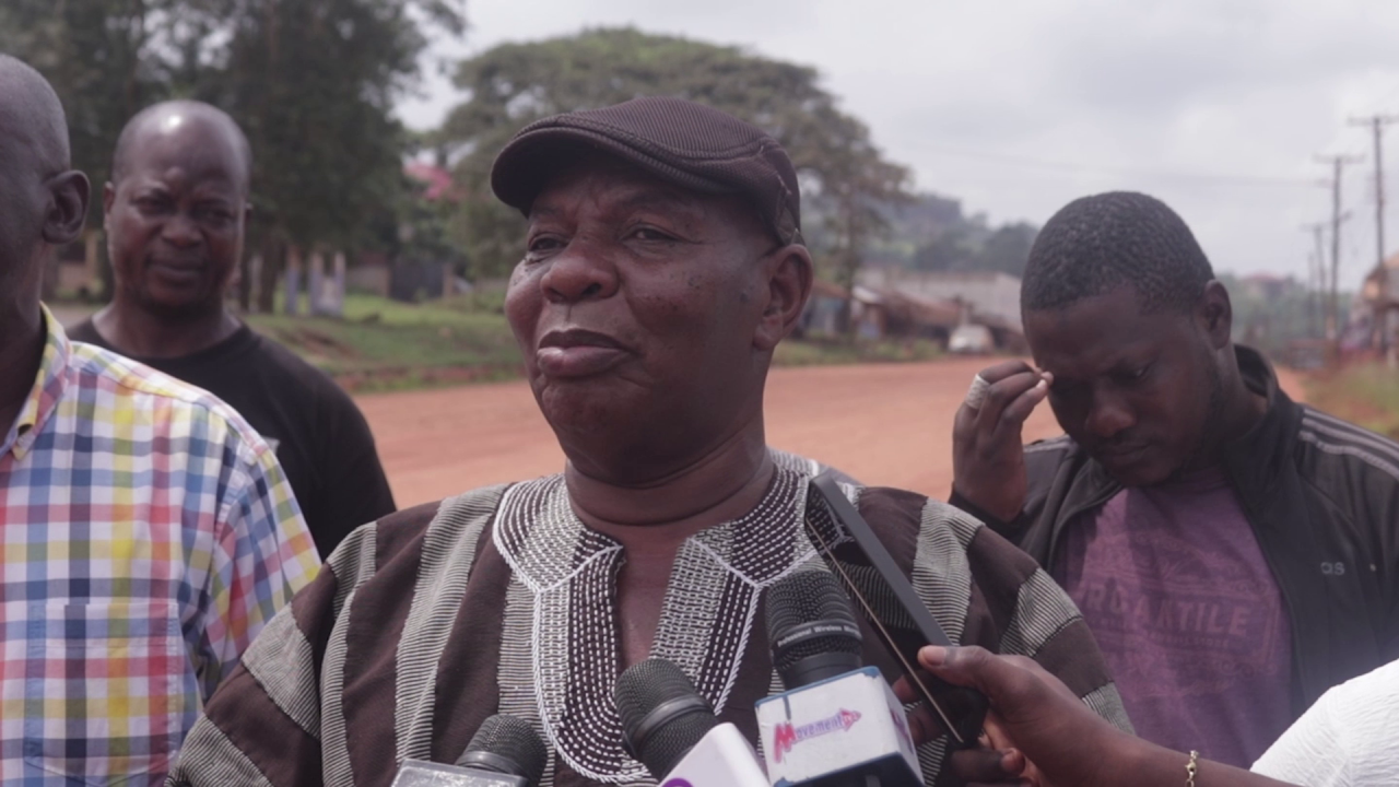 Brekuso Chief, Residents Demonstrate